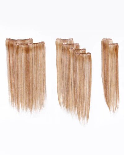 16 INCH 8 - PC STRAIGHT CLIP IN EXTENSION KIT - TWC - The Wig Company