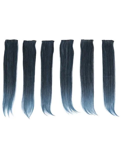 23 INCH 6 - PC STRAIGHT COLOR EXTENSION KIT - TWC - The Wig Company