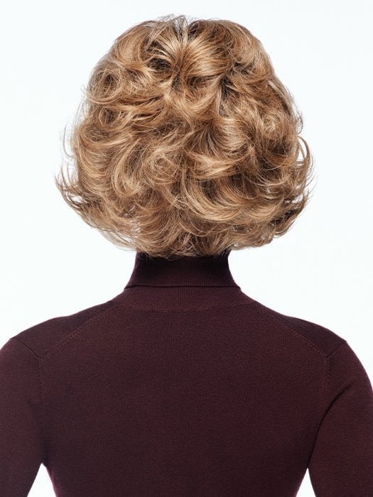 EL12/22/8 | Light Golden Brown Evenly Blended with Platinum Blonde Highlights with Medium Brown Roots