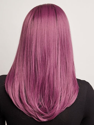 MAUVE BERRY | Smoky Fused Pale Violet Base with Medium Brown Roots