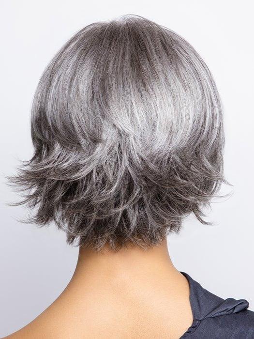 SILVER-STONE | Dark Brown Base with Multi Grey Shades Blended