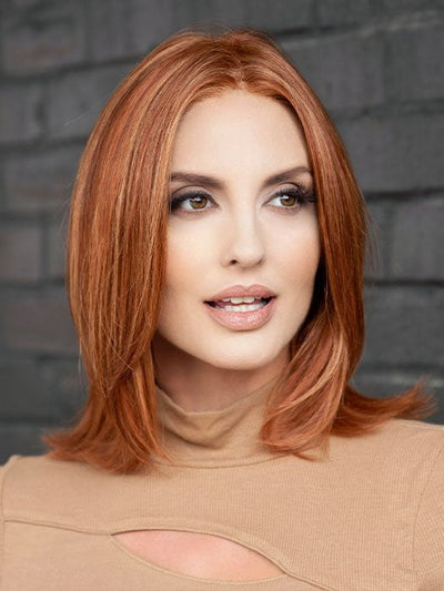 LISA by Envy in LIGHTER RED | Irish Red with subtle Blonde highlights