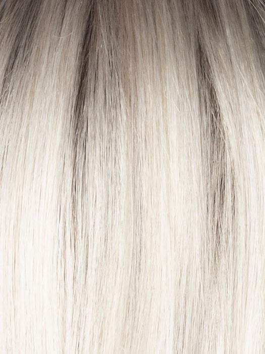 MILKY OPAL | A Blend of Creamy Blonde and White Blonde Rooted with Warm Brown