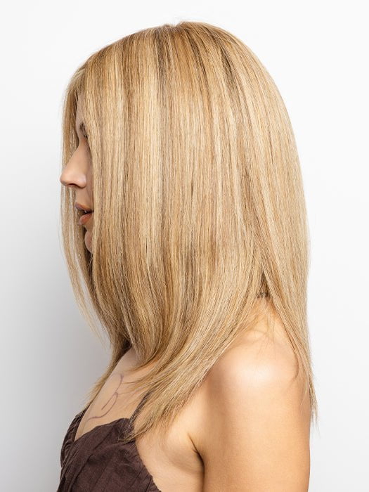 FROST | Contrasting highlights of cool blond and natural brown