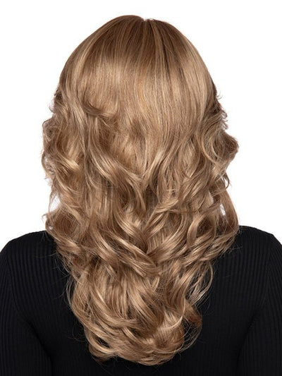 GINGER-CREAM | Dark Beige Blonde underneath highlighted on top with Light Beige Blonde