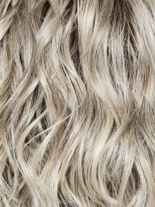 SILVER OYSTER R | Silver and 
Beige blended base with Rich Brown Root tone. Great substitute tone for Blond       