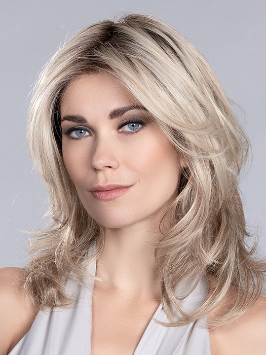 VOICE by Ellen Wille  in SANDY BLONDE ROOTED 16.22.20 | Medium Blonde, Light Neutral Blonde, and Light Strawberry Blonde Blend with Shaded Roots PPC MAIN IMAGE FB MAIN IMAGE