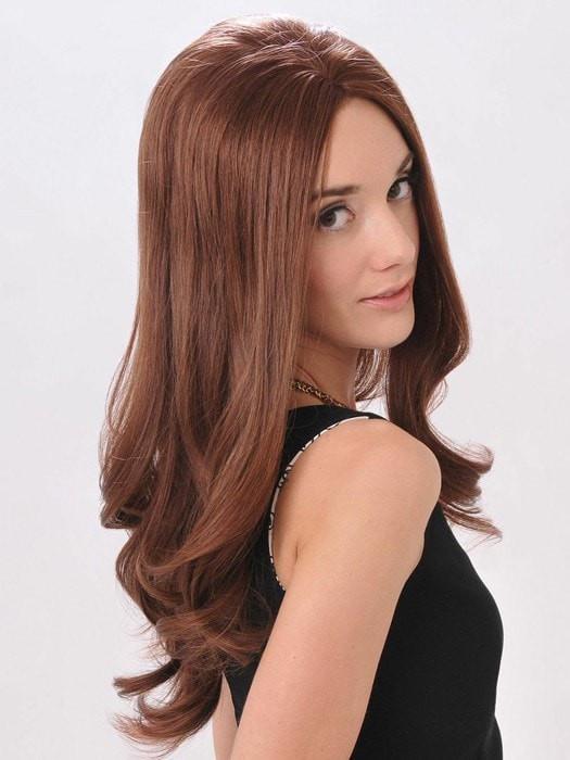 AMBER HAND TIED by Wig Pro in 33 | DARK AUBURN