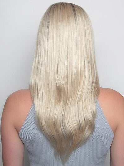 CHAMPAGNE-R | Rooted Dark with Platinum Blonde