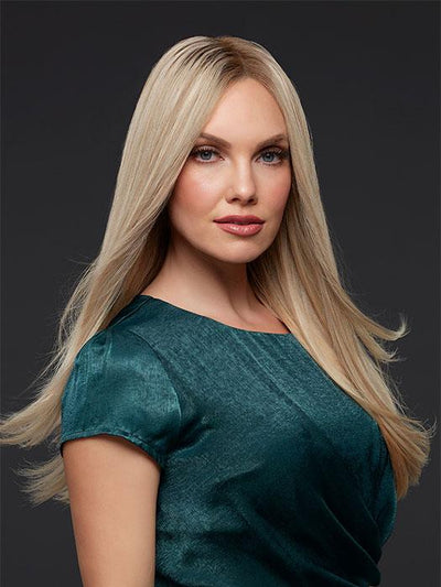 BLAKE PETITE by JON RENAU in FS17/101S18 PALM SPRINGS BLONDE | Light Ash Blonde with Pure White Natural Bold Highlights, Shaded with Dark Natural Ash Blonde