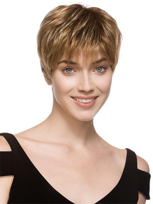 BO MONO by Ellen Wille in LIGHT BERNSTEINE MIX |  Light Brown Base with Subtle Light Honey Blonde and Light Butterscotch Blonde Highlights