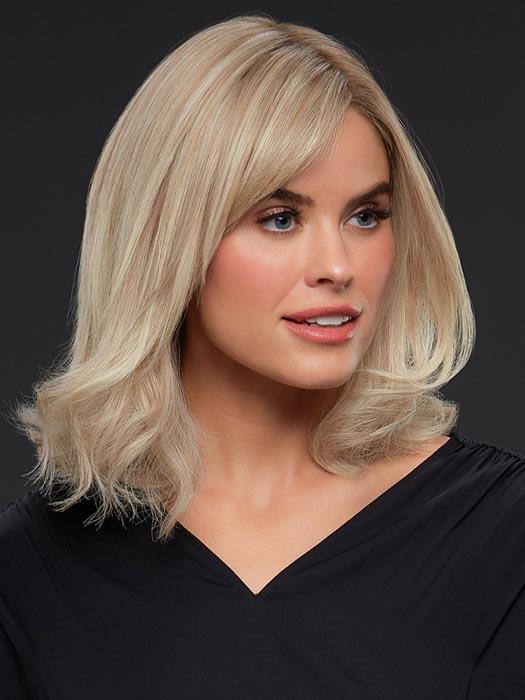 CARRIE PETITE by JON RENAU in FS17/101S18 PALM SPRINGS BLONDE | Light Ash Blonde with Pure White Natural Bold Highlights, Shaded with Dark Natural Ash Blonde PPC MAIN IMAGE FB MAIN IMAGE