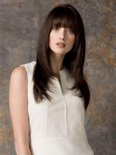 CASCADE by Ellen Wille in ESPRESSO MIX | Darkest Brown Base with a Blend of Dark Brown and Warm Medium Brown throughout