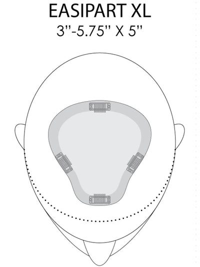 5.75" W | 3" x 5" L | BASE DIMENSIONS