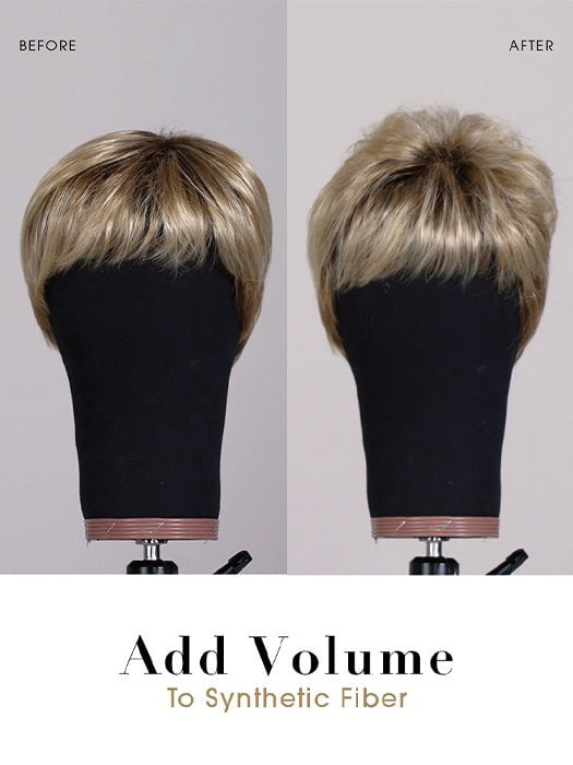 Add volume to synthetic fiber with the Round Volume Brush Attachment | Watch videos to learn how!