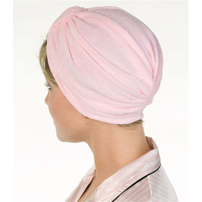 EVERYDAY TERRY TURBAN - CREAM - TWC - The Wig Company