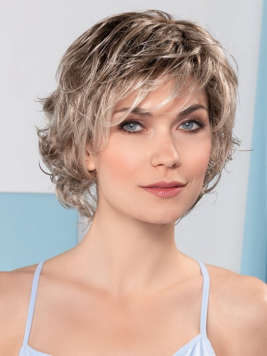 CESANA by Ellen Wille in BEIGE MULTI SHADED 24.14.23 | Lightest Ash Blonde and Medium Ash Blonde with Lightest Pale Blonde Blend and Shaded Roots (This piece has been styled) PPC MAIN IMAGE FB MAIN IMAGE