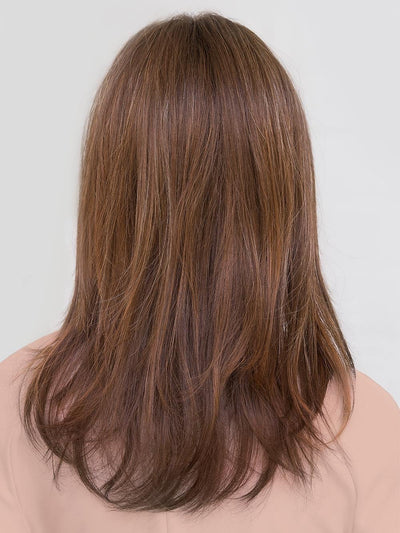 CHOCOLATE ROOTED | Medium to Dark Brown base with Light Reddish Brown highlights