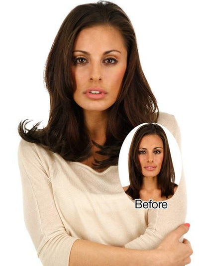 12" easiXtend Professional Human Hair Extensions (8 Piece) | Clip In