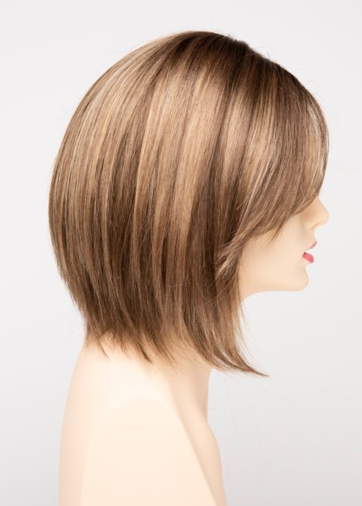 TOASTED SESAME | Medium Brown roots with overall Warm Cinnamon base and Golden Blonde highlights