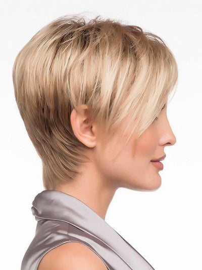 Asymmetrical Side Swept Fringe | Color: Sparkling-Champagne