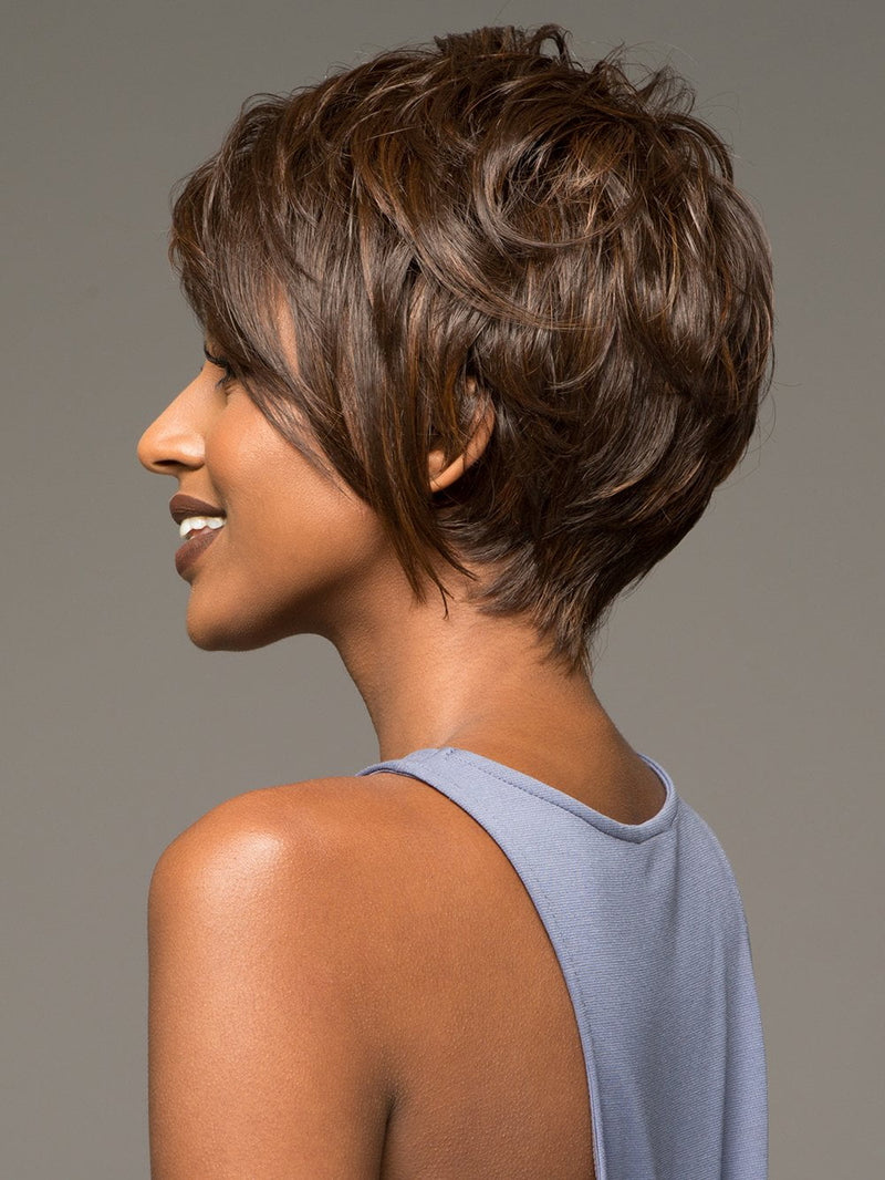 MOORE by VIVICA FOX in FS4/30 | 80% Medium Dark Brown with 20% Copper Blonde Frost