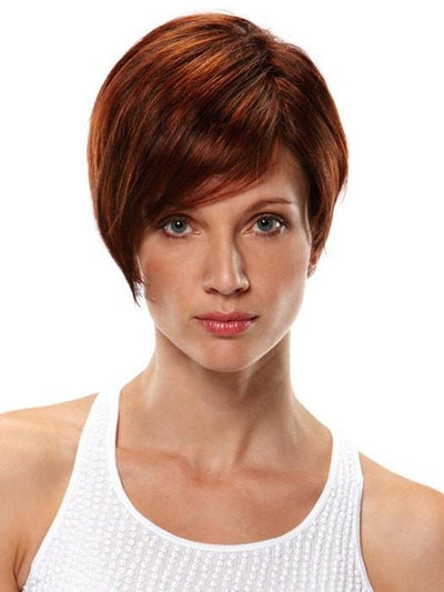 Natalie by Jon Renau: Color 131T4 Brandy (Plum Red & Dk Brown Blend w/ Plum Red Tips)