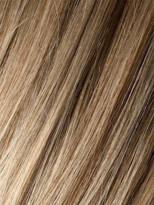 SANDY-BLONDE/ROOTED | Medium Honey Blonde, Light Ash Blonde, and Dark Ash Blonde blend with a Darker Roots