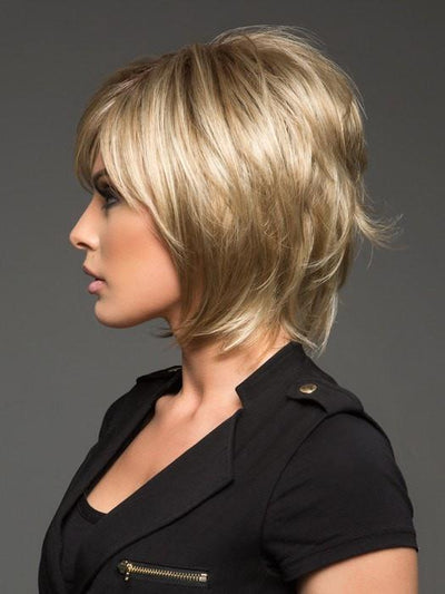 CREAMY TOFFEE R | Rooted Dark Blonde  Evenly Blended with Light Platinum Blonde and Light Honey Blonde