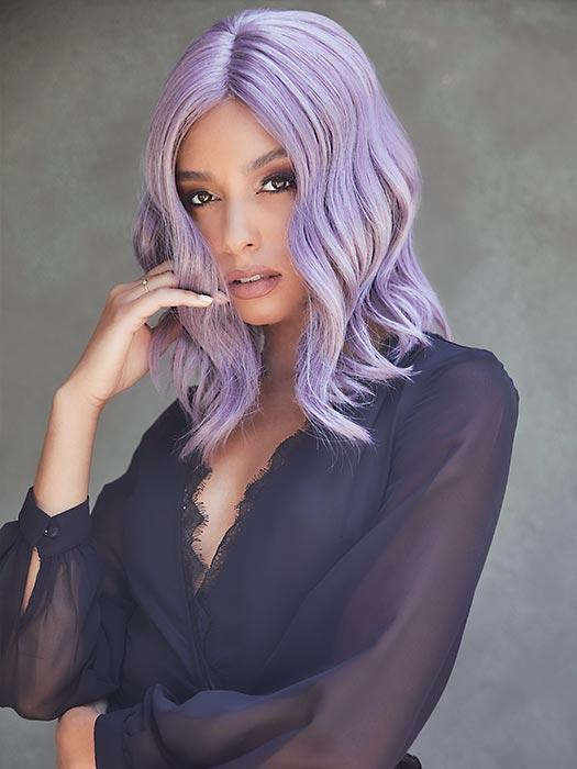 VELVET WAVEZ by Rene of Paris in LILAC-CLOUD | Smoky Fused Lilac