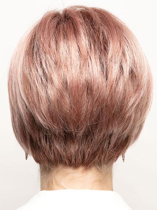 WATERMELON-R | Rich Pastel Pink Base with Subtle Soft Reddish Tone and Soft Dark Brown Roots